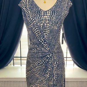 Tart Cotton Alligator Print Bodycon Dress